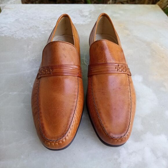 Florsheim Men's Brown and Tan Loafers - Picture 1 of 8